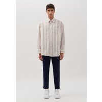 studio seidensticker Businesshemd "Studio" Oversized Langarm Kentkragen Streifen von Studio Seidensticker