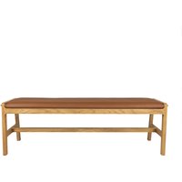 Studio Zondag - Leef Bank 140 cm, Eiche / cognac Studio Zondag - Leef Bank 140 cm, Eiche / cognac von Studio Zondag