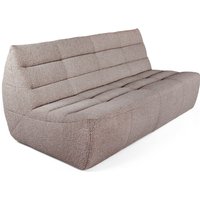 Studio Zondag - Louis 3- Sitzer Sofa, sand von Studio Zondag