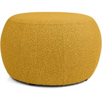 Studio Zondag - Maan Pouf, Ø 80 cm, senf von Studio Zondag
