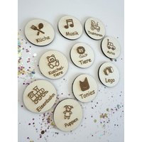 Holzscheiben Für Ikea Trofast Regal Spielzeug Aufbewahrung | Kinderzimmer Organisation Aufkleber Schilder Sticker Holzscheiben Für Ikea Trofast Regal Spielzeug Aufbewahrung | Kinderzimmer Organisation Aufkleber Schilder Sticker von Studio27A