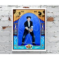 Houdini_Under Lock & Key_Signierter Kunstdruck von StudioChartreux