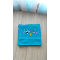 Blaue Große Frottee Strandhandtücher Mit Stickerei. Leichte Weiche Handtücher Zum Schwimmen von StudioClothingLADI