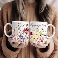 Danke Tasse Für Erzieher | Hebamme Erzieherin Personalisiert Mit Buchstabe Namen Wunschtext Abschiedsgeschenk Danke Tasse Für Erzieher | Hebamme Erzieherin Personalisiert Mit Buchstabe Namen Wunschtext Abschiedsgeschenk von StudioColorShop