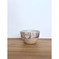 Handgemachte Keramik Tasse Steinzeug Konfetti Becher | Geburtstagsgeschenk Unikat Töpferwaren Kaffeetasse von StudioEllaKeramik