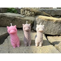 Alpaka | Alpakakerze Lama von StudioGlitzerfunkel