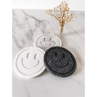4Er Set Smiley Untersetzer | Tischdekoration| Handgemacht/Verschiedene Farben 4Er Set Smiley Untersetzer | Tischdekoration| Handgemacht/Verschiedene Farben von StudioMicheShop