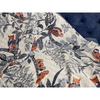 Graue Wilde Eule Dschungel Print Kantha Quilt Queen Reine Baumwolle Decke Tagesdecke Bettüberwurf Boho von StudioNakro