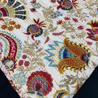 Weiße Wilde Blume Kantha Quilt Königin Reine Baumwolle Überwurf Tagesdecke Bettüberwurf Boho von StudioNakro