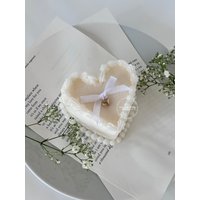 Heart Cake Candle | Valentines Day Candles Valentinstag Kerzen Herzkuchen Kerze von StudioSoulCandles