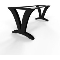 Designer Metall Tischgestell Individuell Anpassbar, Strapazierfähig, F23 von StudioVerne