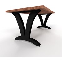 Handgefertigte Tischbeine Aus Stahl Modernes, Kunst-Inspiriertes Design, N23 Handgefertigte Tischbeine Aus Stahl Modernes, Kunst-Inspiriertes Design, N23 von StudioVerne