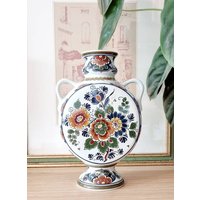 Vintage Royal Delft Polychrome Vase Mit 2 Griffen von StudioVilka