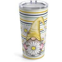 Gnom Mit Gänseblümchen Isolierter Becher 20Oz von StudioZBoutique