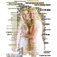 Individuell Angefertigtes Hochzeitsgelübde Kunstwerk Auf Leinwand Individuell Angefertigtes Hochzeitsgelübde Kunstwerk Auf Leinwand von Studiojones1