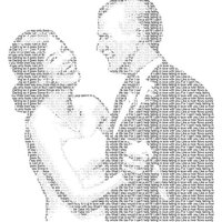 Wunschname Hochzeitsliedtext Kunstdruck Erster Tanz Fotogeschenk | 8.5x11 Wunschname Hochzeitsliedtext Kunstdruck Erster Tanz Fotogeschenk | 8.5x11 von Studiojones1
