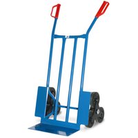 Treppenkarre HEMMDAL, mit 3-armigem Radstern, Tragkraft 250 kg, Schaufel BxT 400 x 180 mm von HEMMDAL