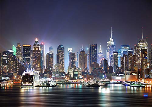 Stukk New York City Skyline Poster, A4, 210 x 297 mm von Stukk