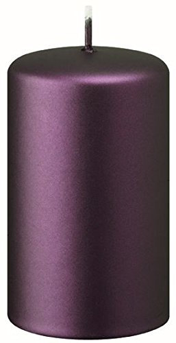 Stumpenkerzen Metallic Plum Matt 15 x Ø 8 cm, 6 Stück Stumpenkerzen Metallic Plum Matt 15 x Ø 8 cm, 6 Stück von Stumpenkerzen