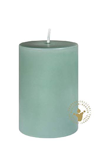 Stumpenkerzen Skandic Design Seegrün 150 x Ø 70 mm, Premium Kerzen von Stumpenkerzen