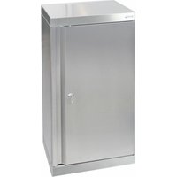 Stumpf Edelstahl-Aufbewahrungsschrank Cabinox, 900x450x400mm, 2 Fachböden von Stumpf Metall