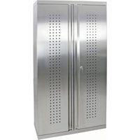 Stumpf Edelstahl-Umweltschrank Cabinox, 1800x900x400mm, 4 dichtgeschweißte Wannen von Stumpf Metall