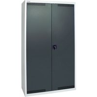 Stumpf Umweltschrank BP-4, RAL 7035/7016, 4 Auffangwannen von Stumpf Metall