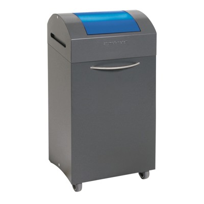 Wertstoffbehälter 60 l 830x380x320 grau-blau von Stumpf