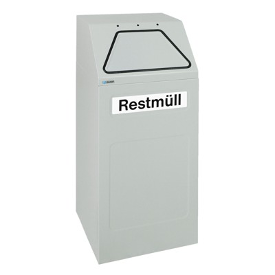 Wertstoffsammler 65 l grau stationär von Stumpf