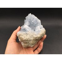 Celestit Crystal Geode Cluster Licht Blau Engel Heilung Cd-C10 von StunningGem