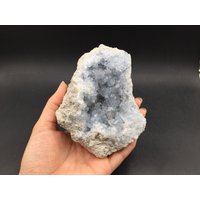 Celestit Crystal Geode Cluster Licht Blau Engel Heilung Cd-C12 von StunningGem