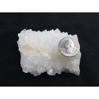 Rohe Crystal Druzy Stein Mineral Specimen Heilung Quarz Kristall-Therapie Cluster Geode Konkaver Nugget Freiform-Cd-03 von StunningGem