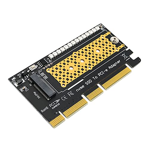 Stuurvnee M.2 NVME SSD PCI-E 4X/8X/16X mit 3528 Bunter LED UnterstüTzung 2242/2260/2280 M.2 SSD von Stuurvnee