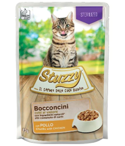 AGRAS DELIC STUZZY KOT SASZ.85G KURA CHUNKIES / 24 Nassfutter für Katzen AGRAS DELIC STUZZY KOT SASZ.85G KURA CHUNKIES / 24 Nassfutter für Katzen von Stuzzy