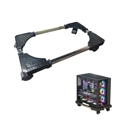 Pc Tower StäNder,Pc StäNder FüR Pc-Tower,Pc ErhöHung,Pc Rollwagen,CPU StäNder Mit Rollen,Computer Desktop StäNder von Stycypel