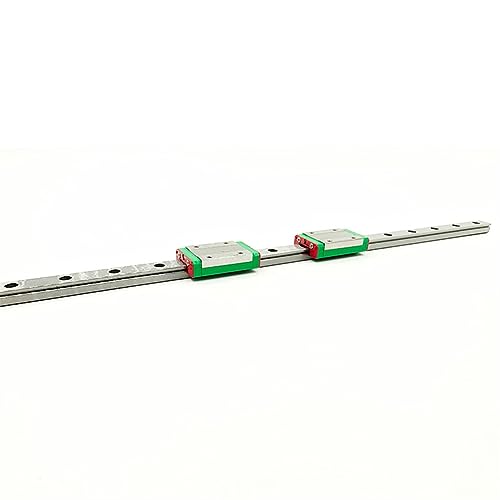 Gleiten Schiene 1 Stück Linearführung + 2 Stück Gleitblock 100–800 mm Länge Miniatur-Linearschienenschlitten MGN7H MGN12H MGN15H MGN9H Gleisblock(MGN12H,450mm) von Styire
