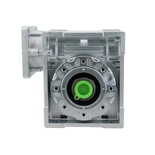 Styire 130 x 130 mm 5,12 x 5,12 Zoll Vierkantflansch NMRV075 Getriebeminderer Eingang 0,94 Zoll 24 mm Falz 3,94 Zoll 100 mm for Nema 52 Schrittmotor Genauigkeit Vertikal(Ratio 30 to 1) von Styire
