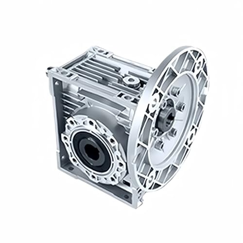 Styire NMRV090 Schneckengetriebe Eingangsbohrung 28 mm 1,1 Zoll Eingangsfalz 4,33 Zoll 110 mm Rundflansch 100B14 100B5 for 2,2 KW 3 KW Motor Genauigkeit Vertikal(7.5 to 1 Input 100B14) von Styire