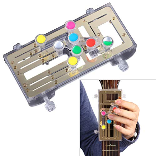 StyleBest Chord Buddy Gitarren-Lernsystem, einfach die Tasten drücken und Gitarren-Tools Spielen, Gitarren-Lernsystem Chromatischer Tuner zum Aufstecken mit 6 Universal-Akkorden StyleBest Chord Buddy Gitarren-Lernsystem, einfach die Tasten drücken und Gitarren-Tools Spielen, Gitarren-Lernsystem Chromatischer Tuner zum Aufstecken mit 6 Universal-Akkorden von Stylebest