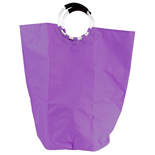 Wäschebeutel 34x45 cm mit Alu-Griffen in 6 Farben Wäschesack Kleidersack (Lila) von StyleKiste
