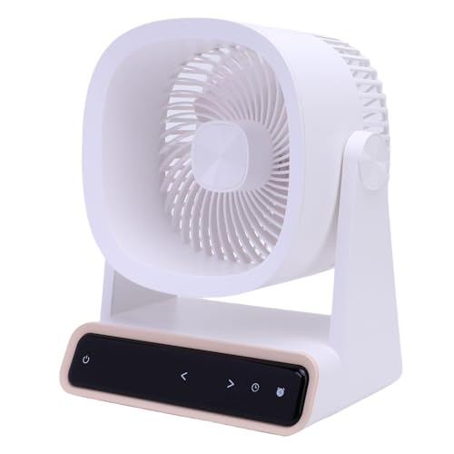 Kühlgebläse Schreibtisch oder Wand Hängende Touchscreen Stille Lüfter für Schlafzimmer Küchenbüro Camping (Typ 2) von Stylebest
