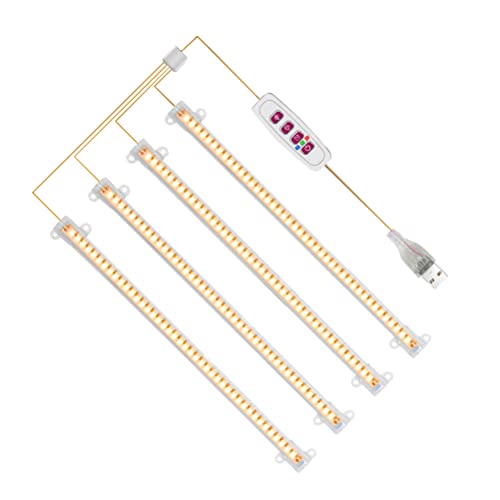 LED Plant Grow Light Strips Vollspektrum Zimmerpflanzen mit Auto ON/Off Timer, Grow Lampe Hydrokultur Sukkulenten LED Plant Grow Light Strips Vollspektrum Zimmerpflanzen mit Auto ON/Off Timer, Grow Lampe Hydrokultur Sukkulenten von Stylebest
