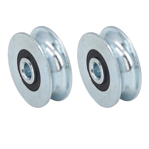 Stylebest 2 Stück Riemenscheiben aus Legiertem Stahl, 40 Mm Außendurchmesser, 8 Mm Innendurchmesser, Lagerrollen, Leichtgängige Riemenscheibe für Heimwerker, Möbel, Schiebetüren, Stylebest 2 Stück Riemenscheiben aus Legiertem Stahl, 40 Mm Außendurchmesser, 8 Mm Innendurchmesser, Lagerrollen, Leichtgängige Riemenscheibe für Heimwerker, Möbel, Schiebetüren, von Stylebest