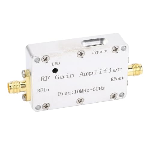 Stylebest 20 DB Rauscharmes Empfängermodul, HF-Hochfrequenzmodul mit SMA-Anschluss, Eingang, Ausgang, 10 M–6 GHz von Stylebest