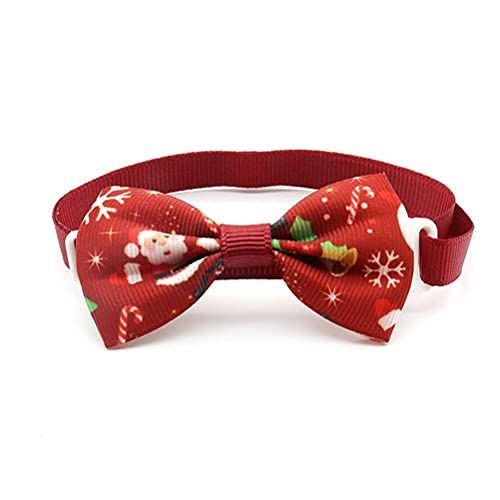 Stylebest 50 Weihnachtshundkragen mit Bug, Hundefliegerkragen, Verstellbare Baumwolle Rotes Bowtie Hundehälfte für Mittlere Hunde Haustiere Stylebest 50 Weihnachtshundkragen mit Bug, Hundefliegerkragen, Verstellbare Baumwolle Rotes Bowtie Hundehälfte für Mittlere Hunde Haustiere von Stylebest