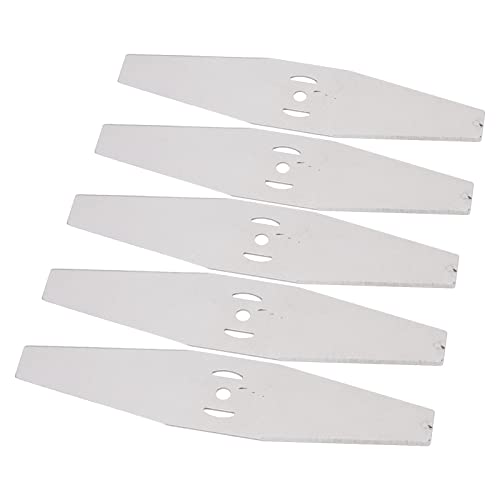 Stylebest 5pcs Gras Trimmer Ersatz, Klingen Stahl Elektrische Mäherkopfblätter Gartenwerkzeug, Gartenstrimmer Zubehör, Zum Schneiden von Gras Unkraut Unterholz Dornen Stylebest 5pcs Gras Trimmer Ersatz, Klingen Stahl Elektrische Mäherkopfblätter Gartenwerkzeug, Gartenstrimmer Zubehör, Zum Schneiden von Gras Unkraut Unterholz Dornen von Stylebest
