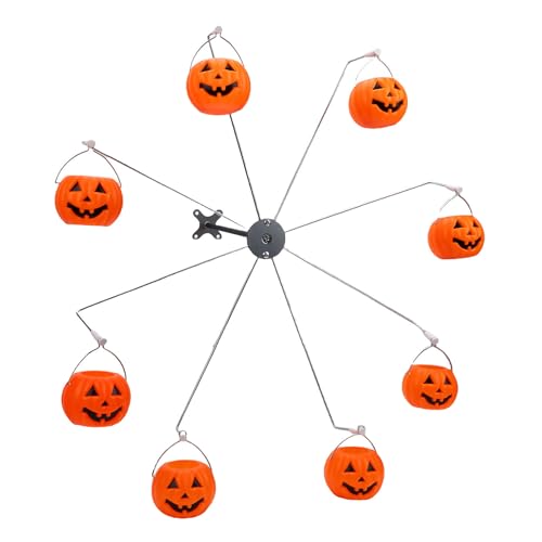 Stylebest 8pcs Halloween Kürbiseimer Devil Smile Süßigkeitseimer, Ferrrisrad Hummingbird Feeder - -Spinn -Vogel -Feeder mit 8 Eimer für den Garten Im Freien Im Freien Stylebest 8pcs Halloween Kürbiseimer Devil Smile Süßigkeitseimer, Ferrrisrad Hummingbird Feeder - -Spinn -Vogel -Feeder mit 8 Eimer für den Garten Im Freien Im Freien von Stylebest