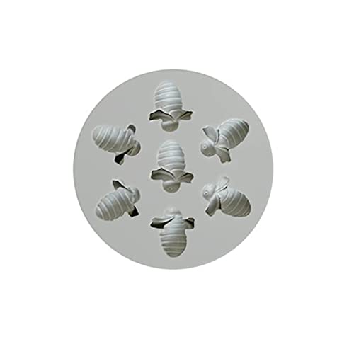 Stylebest Bienen-Silikonform Waben-Fondant-Kuchenform Bienenstock-Backformen Kuchendekorationsform Cupcake-Süßigkeiten-Plätzchen von Stylebest