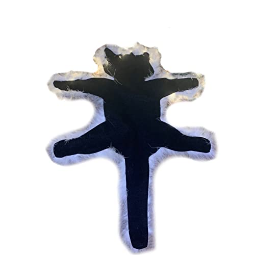 Stylebest Leuchtend Gebratener Katzenteppich, Weihnachtsferien -Dekorations -Urlaubsdorf, Geschenke Lustiger Weihnachtsdekoration Teppich mit Licht Immer an oder Blinkendes Halloween - (Without Stylebest Leuchtend Gebratener Katzenteppich, Weihnachtsferien -Dekorations -Urlaubsdorf, Geschenke Lustiger Weihnachtsdekoration Teppich mit Licht Immer an oder Blinkendes Halloween - (Without von Stylebest