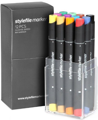 Stylefile Marker 12er Set Main A von Stylefile
